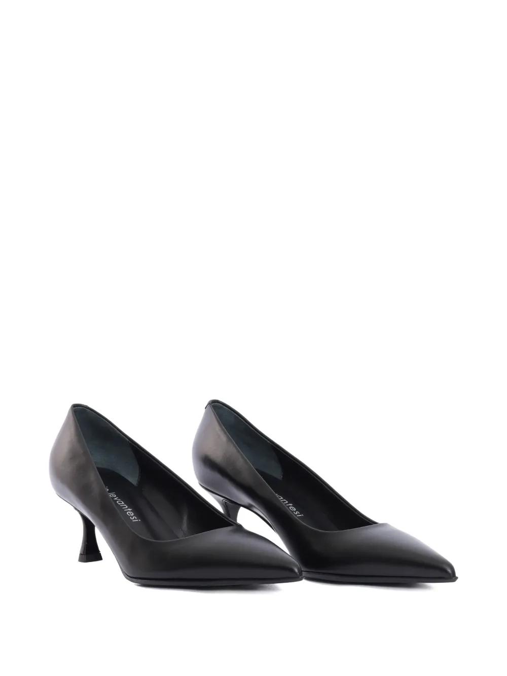 Sergio Levantesi Brunella56 Pointed Pumps In Black