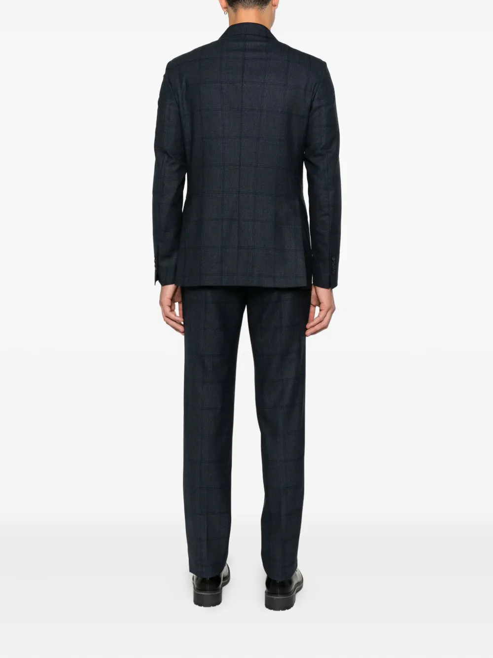 Tagliatore Pak met dubbele rij knopen Blauw