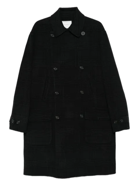Paolo Pecora checkered coat