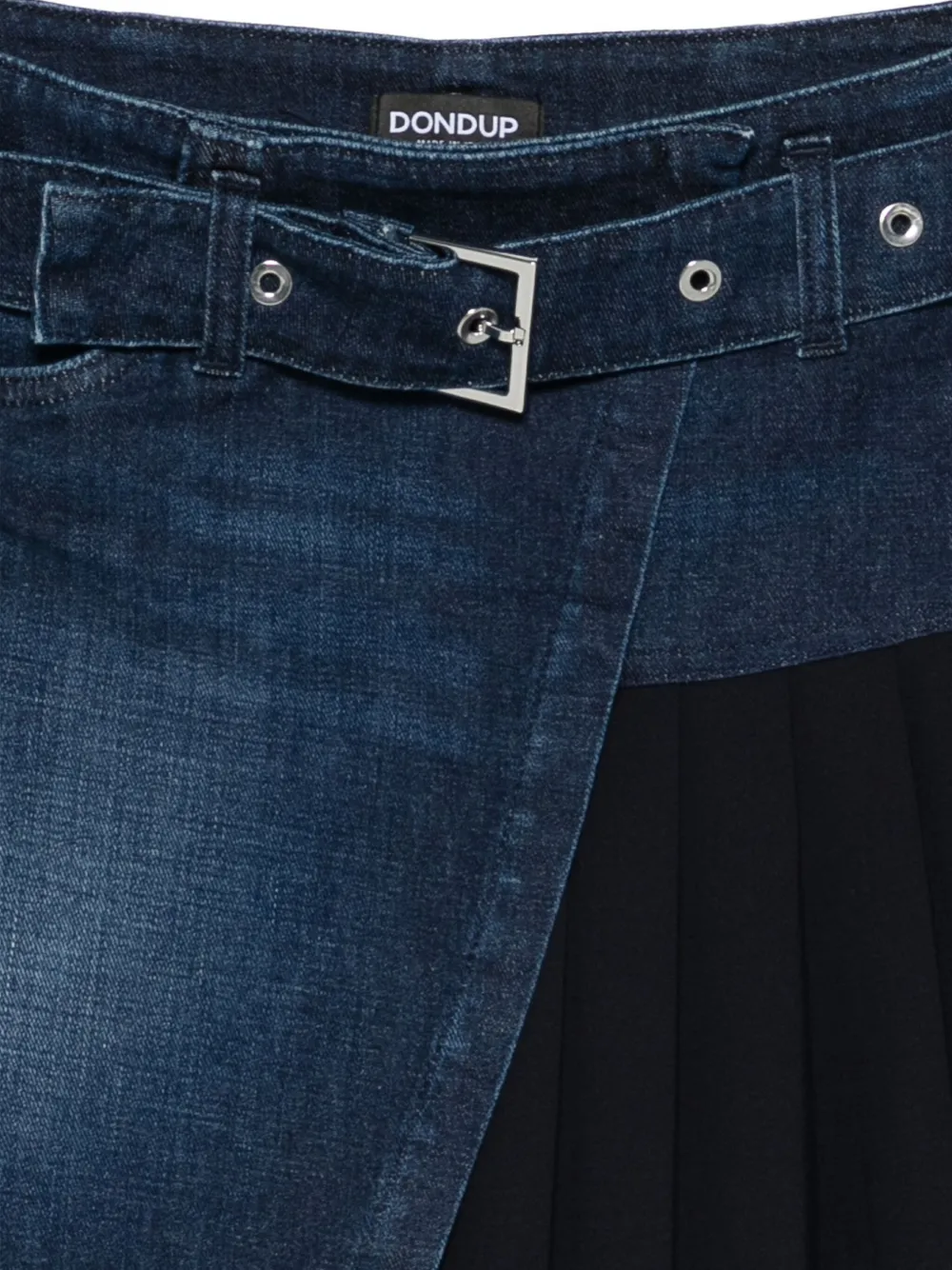 Dondup Belted Skirt In Multi