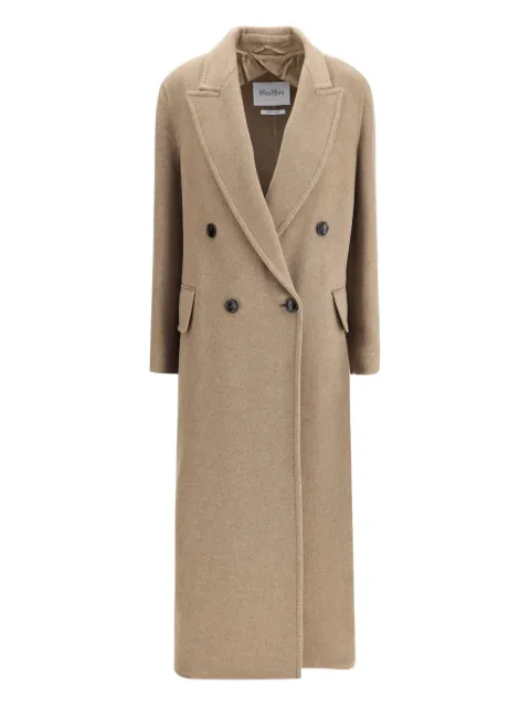 Max Mara double-breasted drap coat