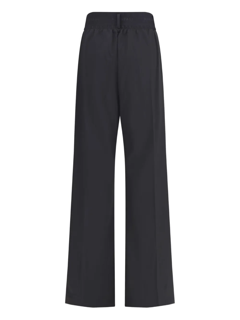 Alainpaul Knee Shaped Tailored Trousers In Black