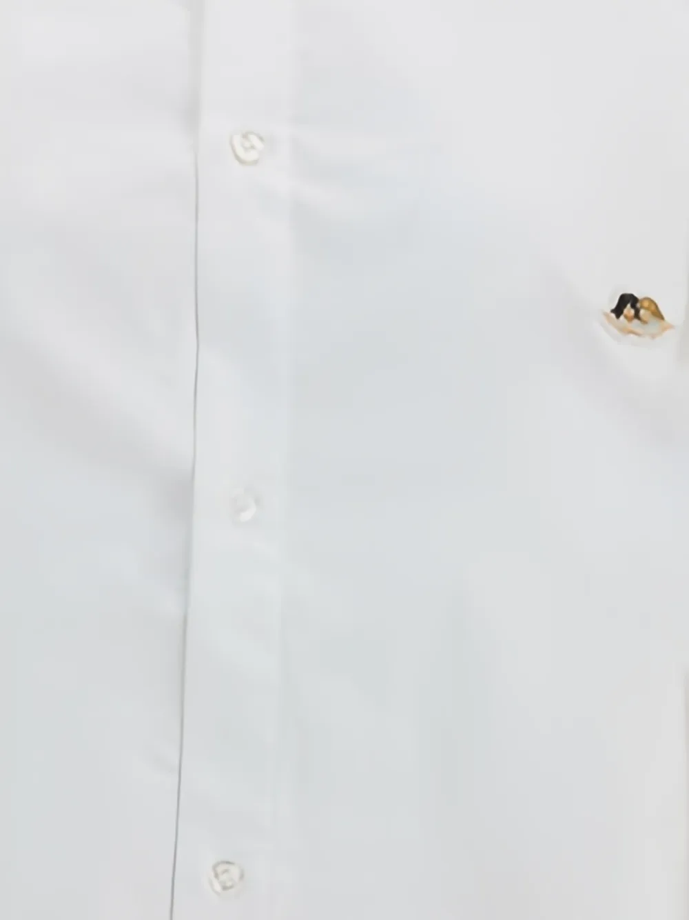 Fiorucci Iconic Angels Patch Shirt In White