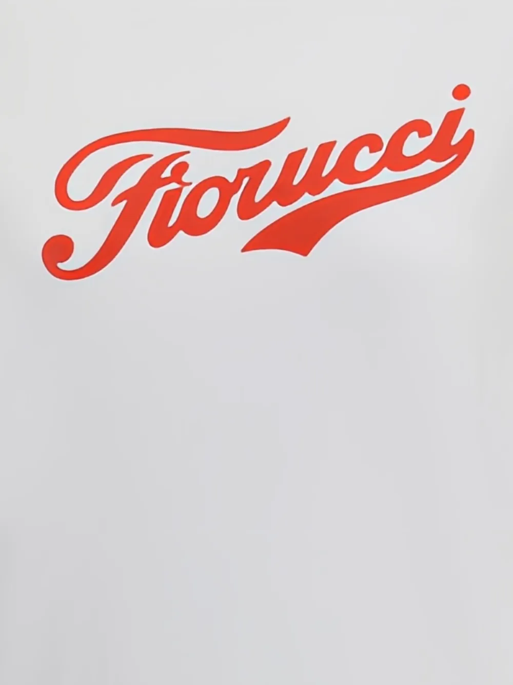 Fiorucci Varsity Logo Regular Sweatshirt In White