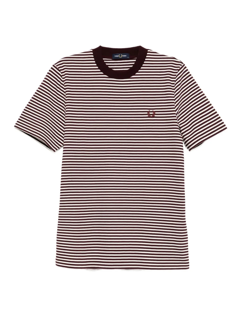 Fred Perry playera con logo bordado | rojo | Image 1
