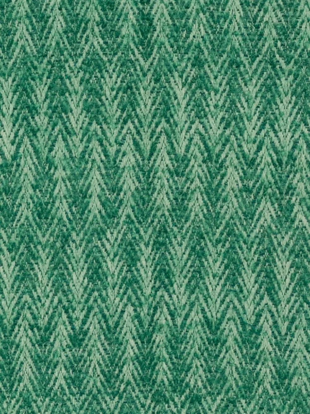 Pre-owned Dries Van Noten 2010s Herringbone Scarf In Green