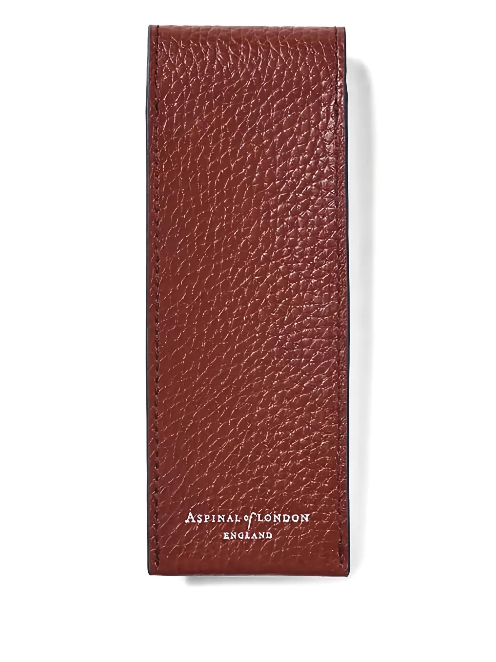 Aspinal Of London textured flap pen case (16cm x 3.8cm) | Desk Accessories | Image 2