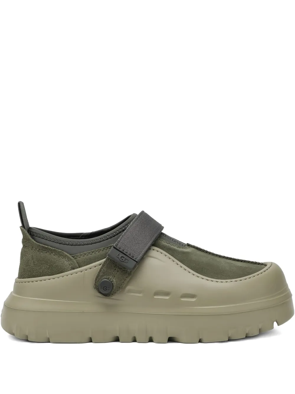 Ugg Peakmod Strap-detail Sneakers In Green