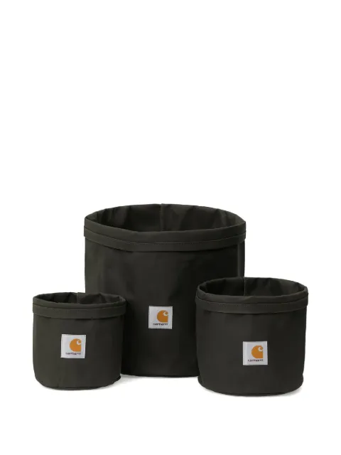Carhartt WIP canvas vases (set of three)