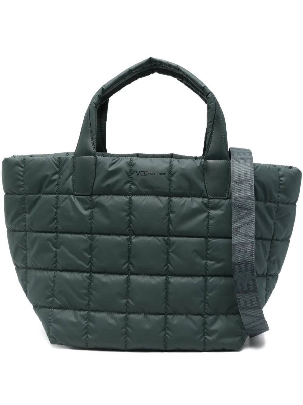 Veecollective Medium Porter Tote Bag In Metallic