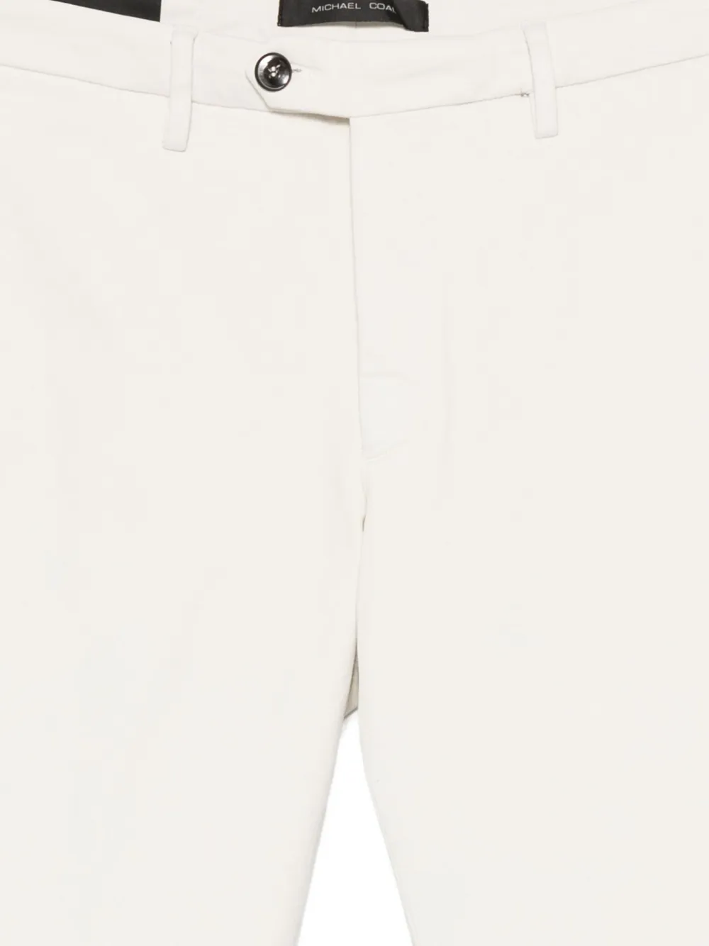 michael coal Broek met riemlussen Beige