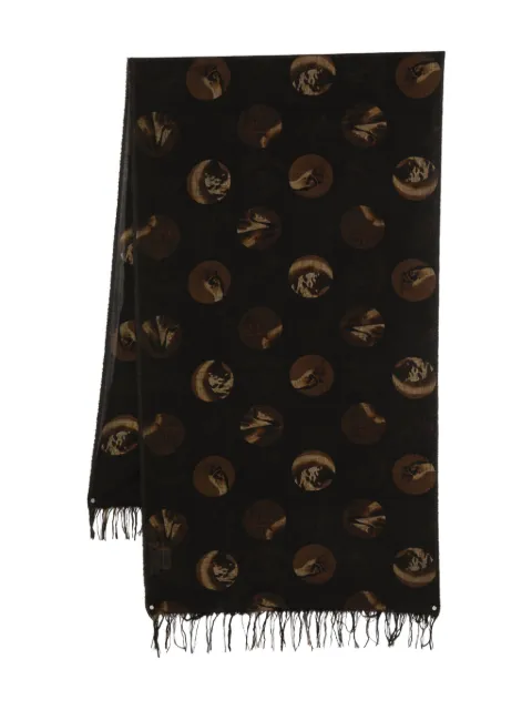 Uma Wang distressed-detail scarf