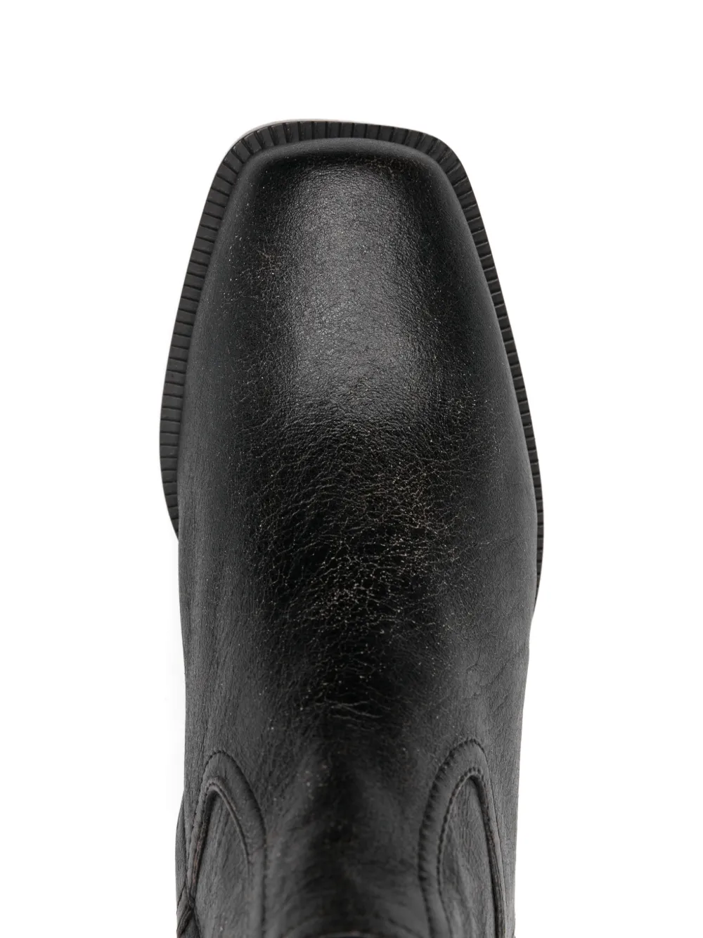 Aquazzura Leren laarzen Zwart