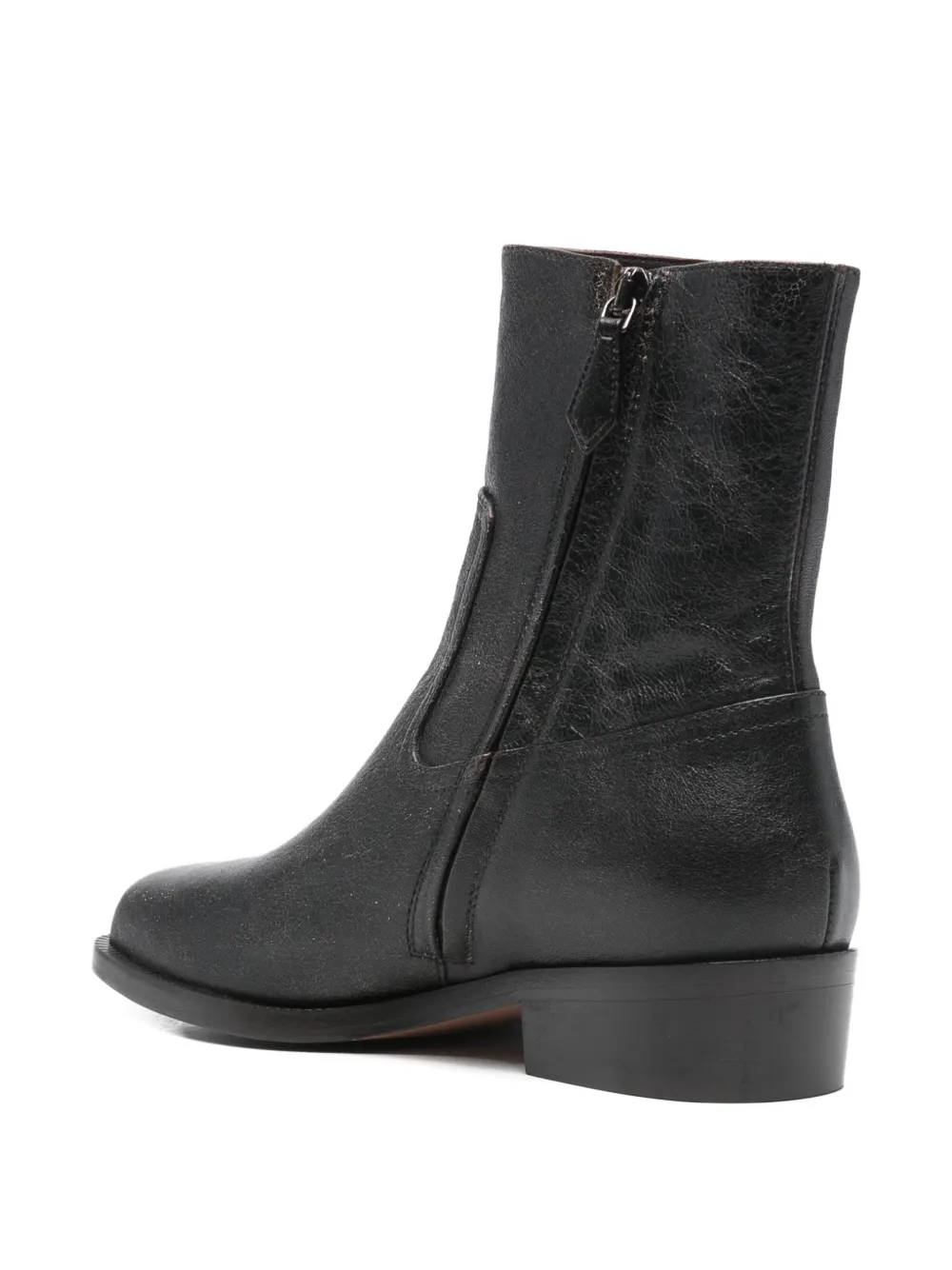 Aquazzura Leren laarzen Zwart