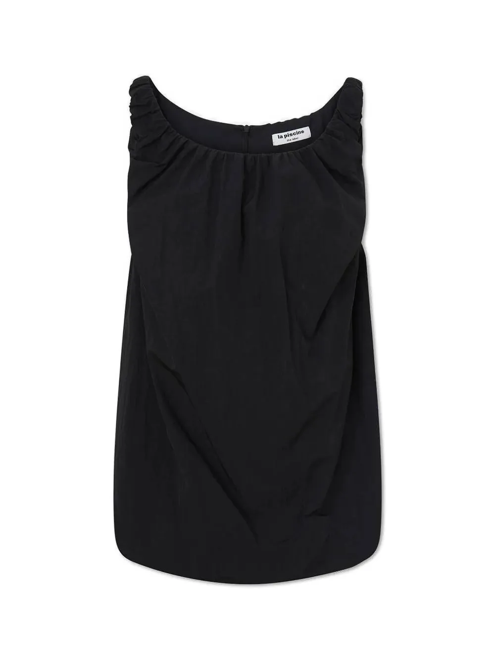 La Piscine Cloud midi dress - Zwart