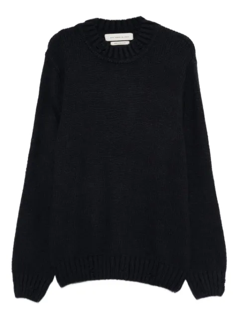 STAY HUMAN ON EARTH crew neck sweater