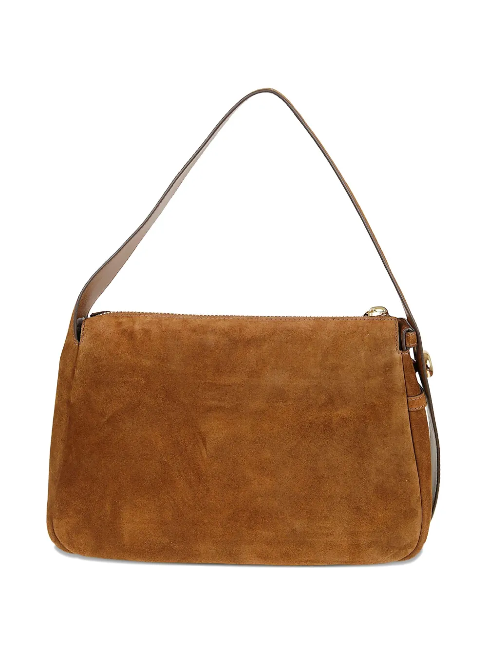 Tory Burch Romy leather tote bag - Bruin