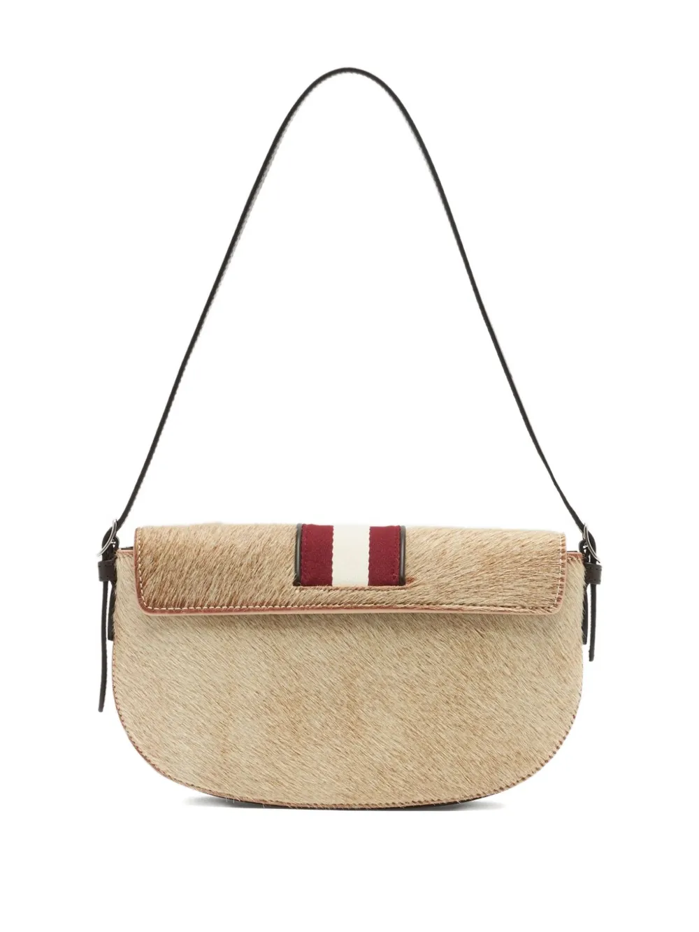Bally Small Flap Shoulder Bag In Neutral
