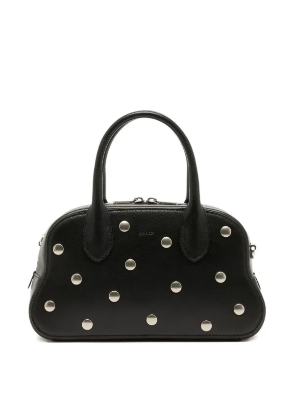 Bally Unda レザーハンドバッグ | ブラック | FARFETCH JP