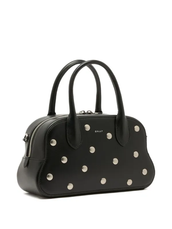 Bally Unda レザーハンドバッグ | ブラック | FARFETCH JP