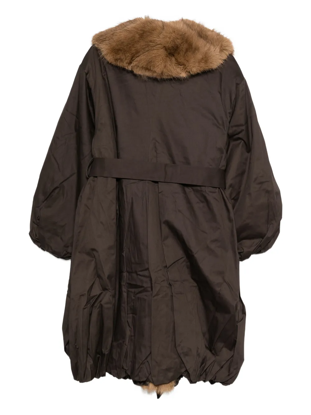 ROTATE BIRGER CHRISTENSEN ROTATE DONATELLA FAUX FUR COLLAR COAT | Abrigos de pelo artificial | Image 2