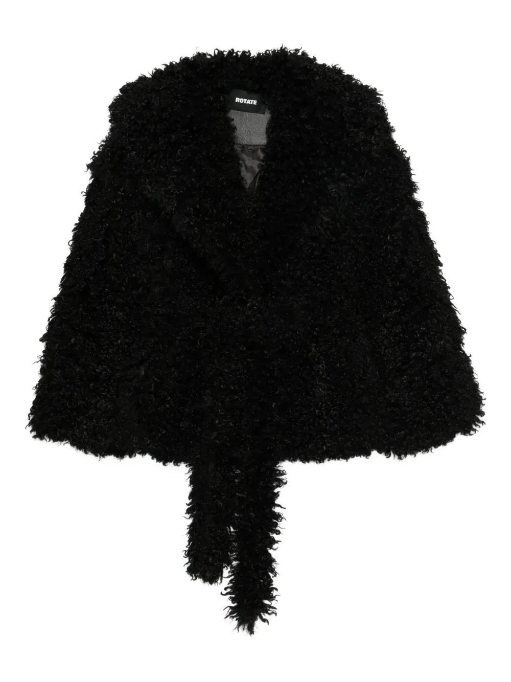ROTATE BIRGER CHRISTENSEN oversized coat | Black | Image 1