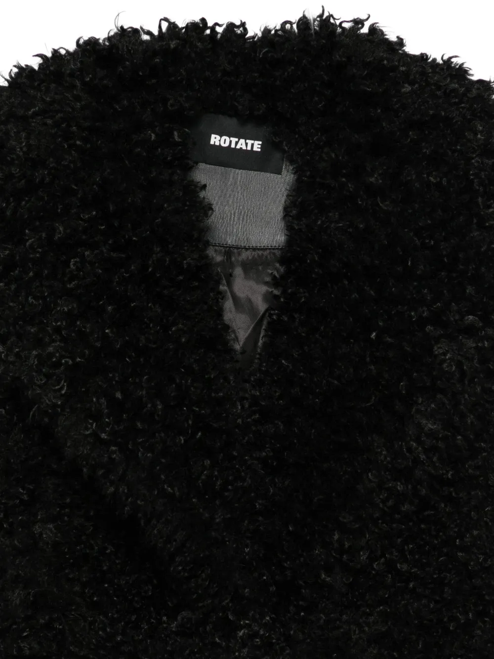 ROTATE BIRGER CHRISTENSEN Oversized mantel Zwart