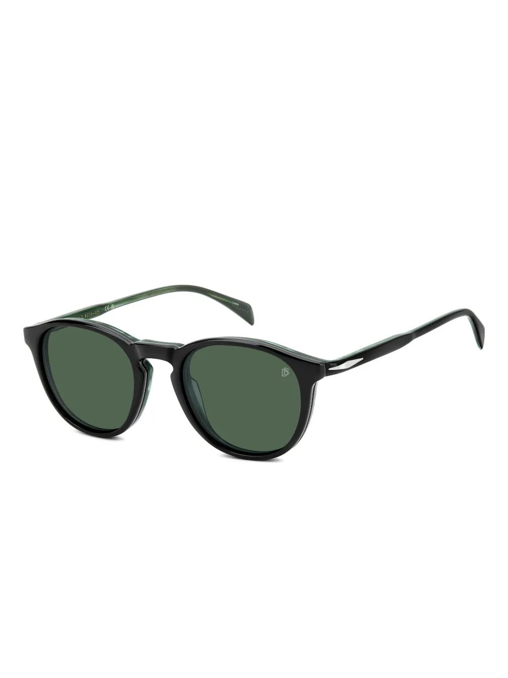 Eyewear By David Beckham Round Frame Glasses In Green