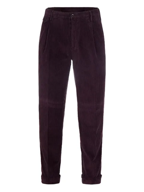 L.B.M. 1911 pleated corduroy trousers