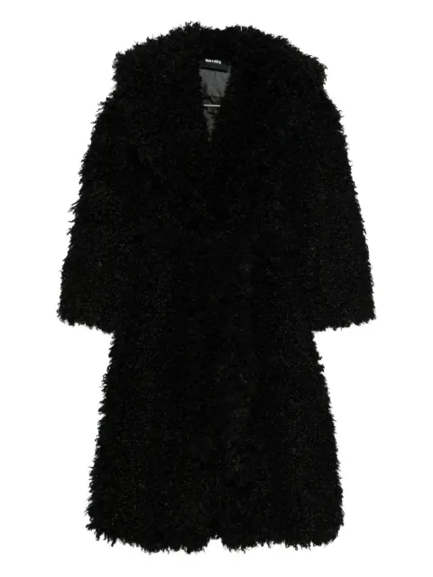 ROTATE BIRGER CHRISTENSEN long-sleeves faux-fur coat