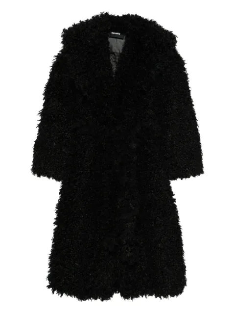 ROTATE BIRGER CHRISTENSEN long-sleeves faux-fur coat