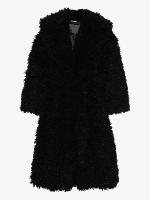 ROTATE BIRGER CHRISTENSEN long-sleeves faux-fur coat