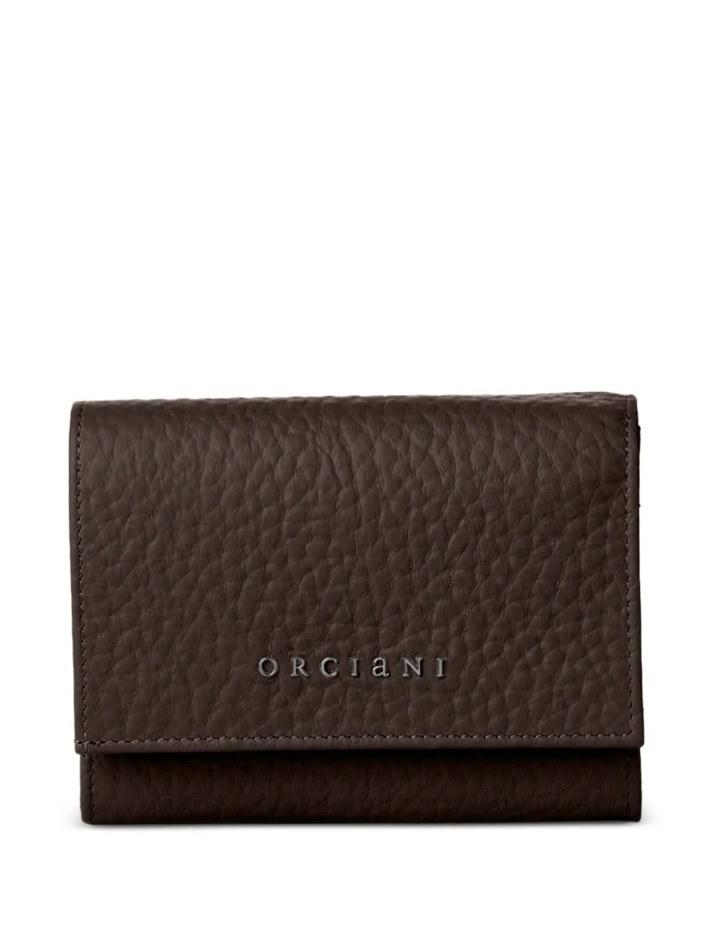 Orciani small logo-appliqué wallet | Brown | Image 1