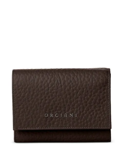 Orciani small logo-appliqué wallet