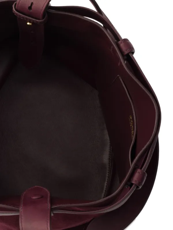Prada スエード ショルダーバッグ | レッド | FARFETCH JP