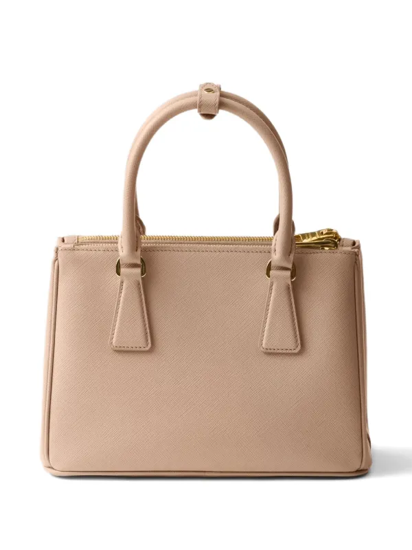 Prada ガレリア サフィアーノレザーハンドバッグ S | ニュートラル
