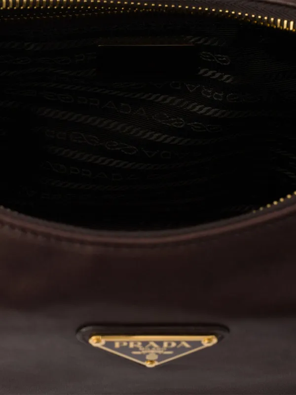 Prada Explore Large Nappa Leather Bag | Brown | FARFETCH IN