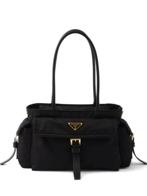 Prada medium Explore triangle-logo tote bag