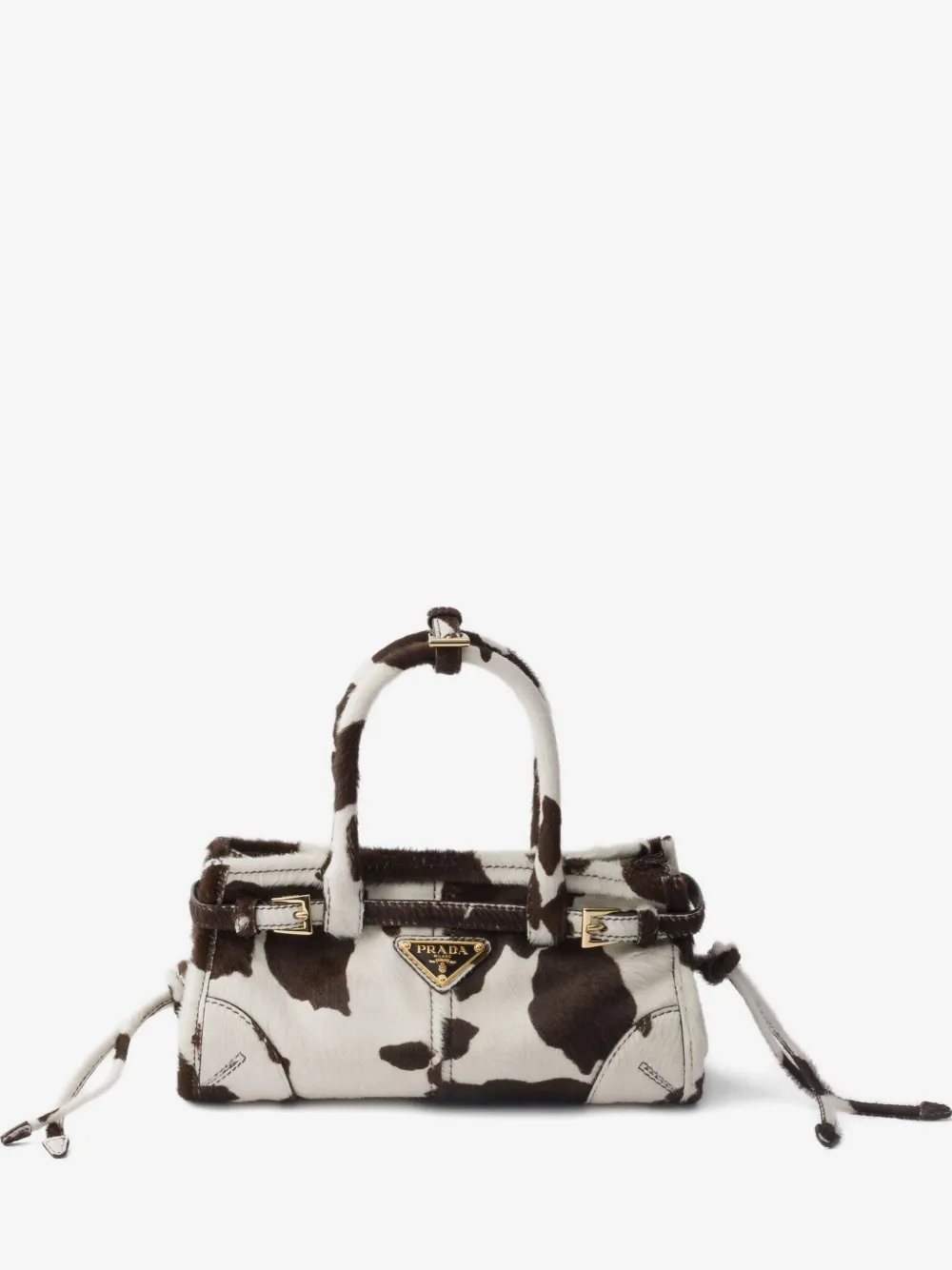 Prada Bonnie mini printed leather handbag | White | Image 1