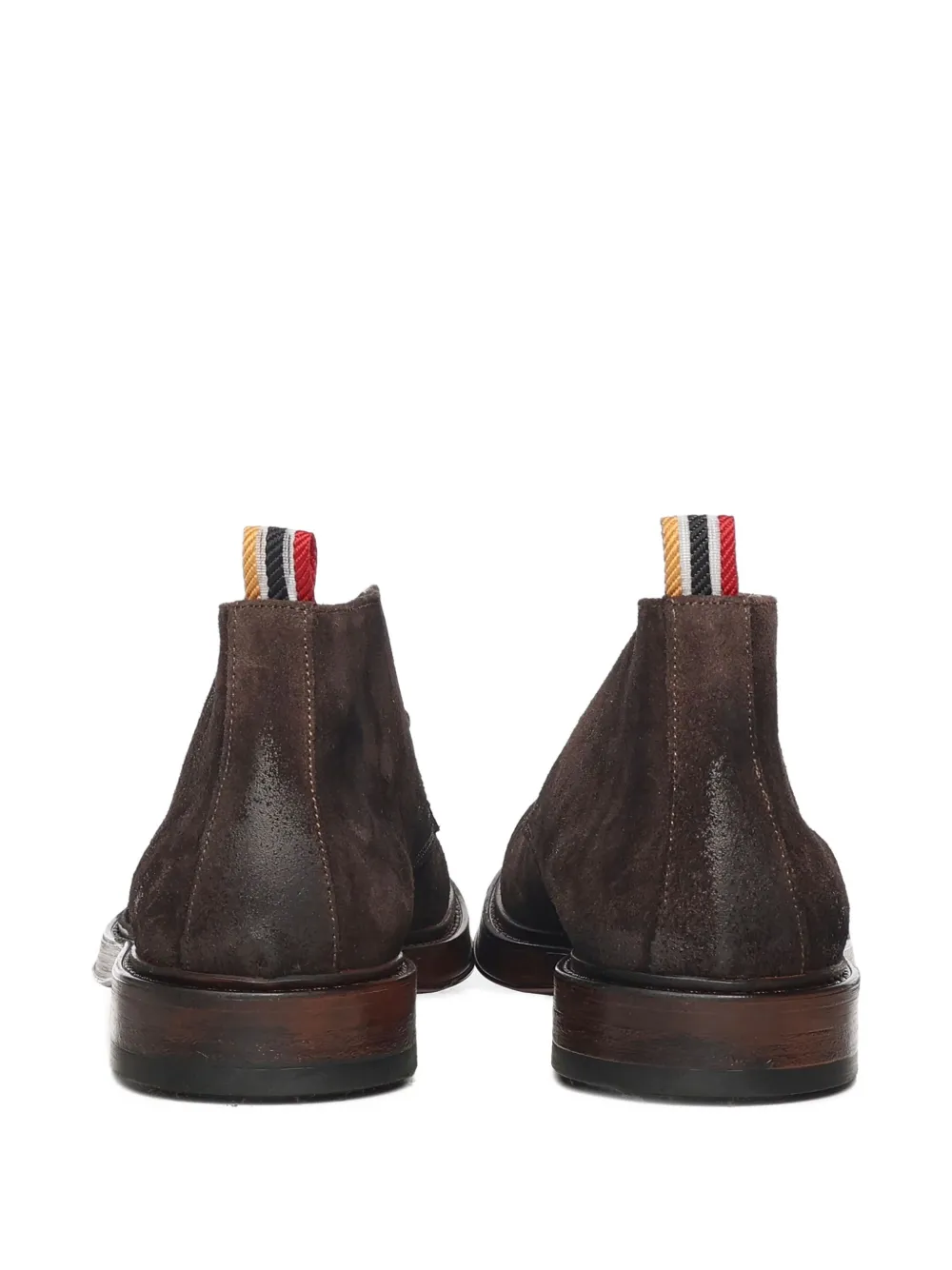 Giuliano Galiano Suède desert boots Bruin