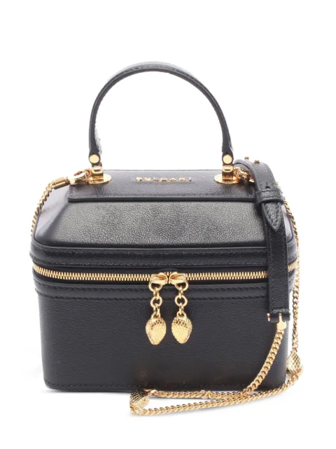 Bvlgari Pre-Owned 2010-2025 Leather Serpenti Forever Vanity Bag satchel