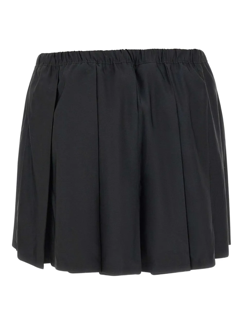 adidas Elastische mini-rok met plooien Zwart