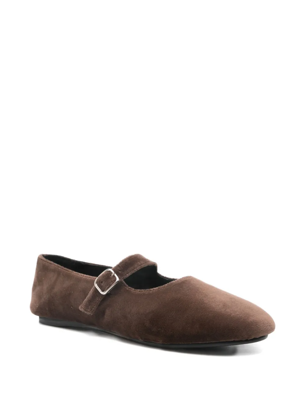 Virreina strap ballet flats - Bruin