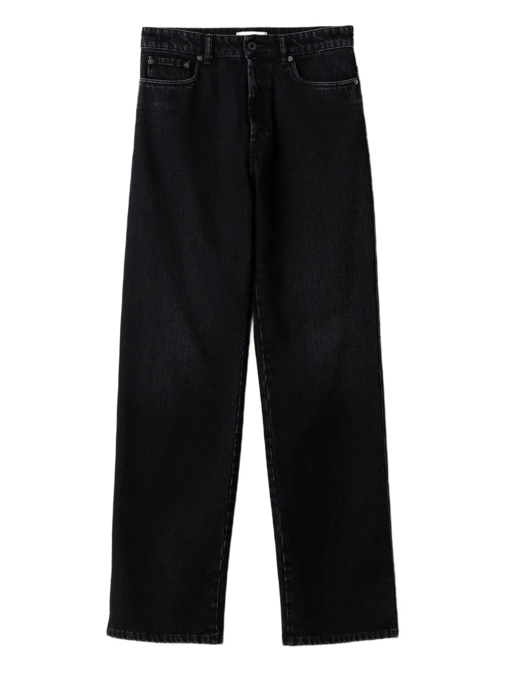 Miu Miu washed wtitching jeans | negro | Image 1