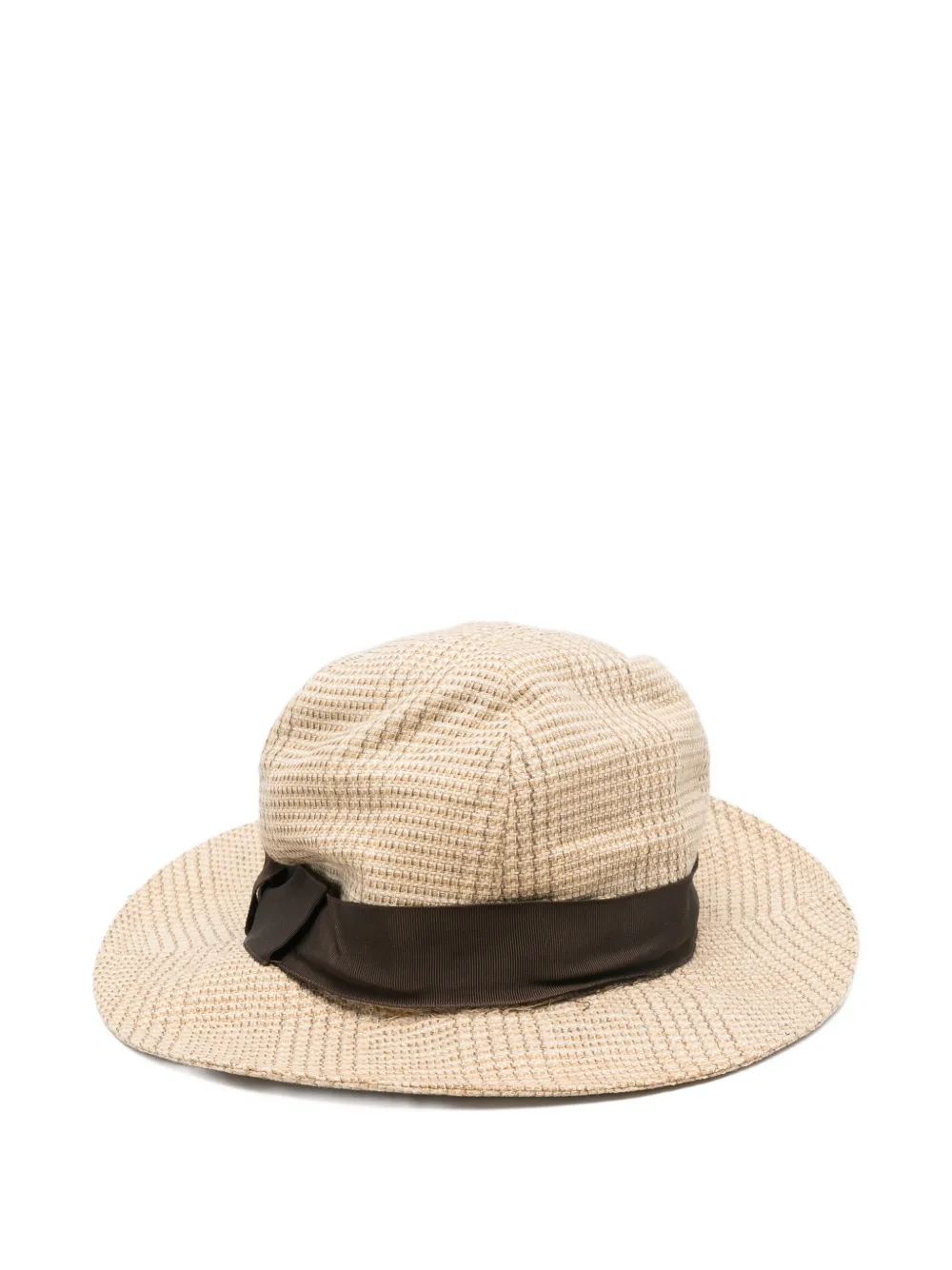 Giorgio Armani Pre-Owned sombrero con listón 1990 | Image 2