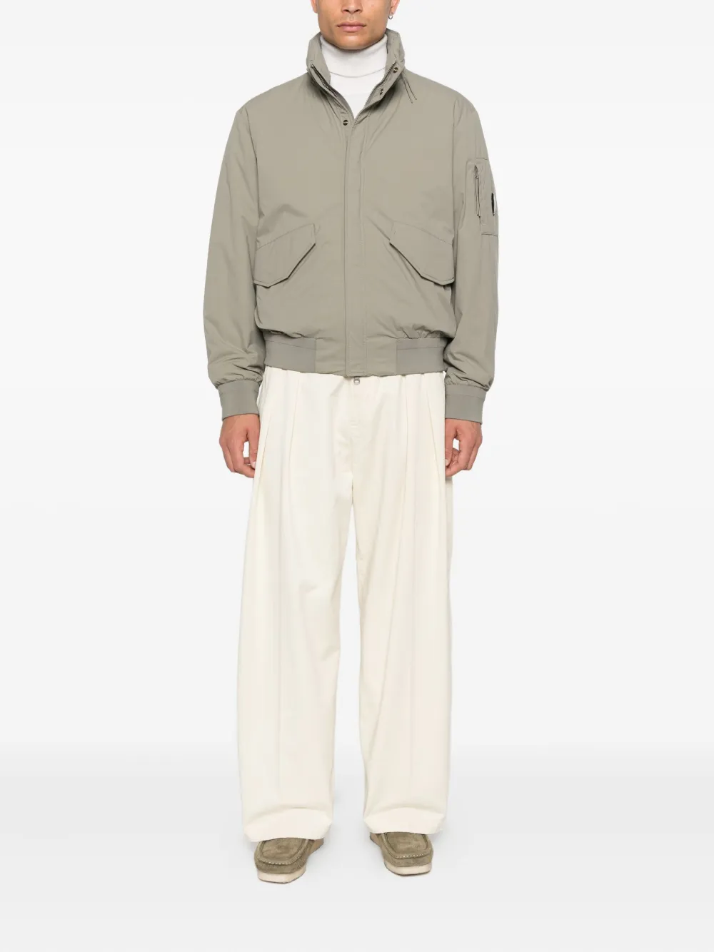 C.P. Company lens-detail bomber jacket | Bomber Jackets | Image 2