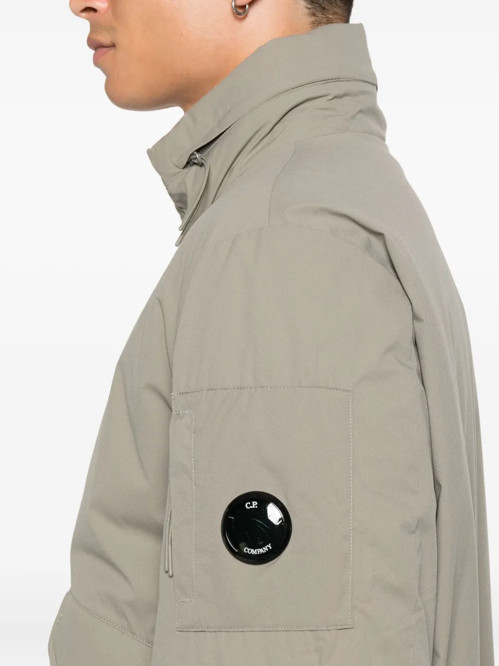 C.P. Company Bomberjack met Lens-detail Blauw