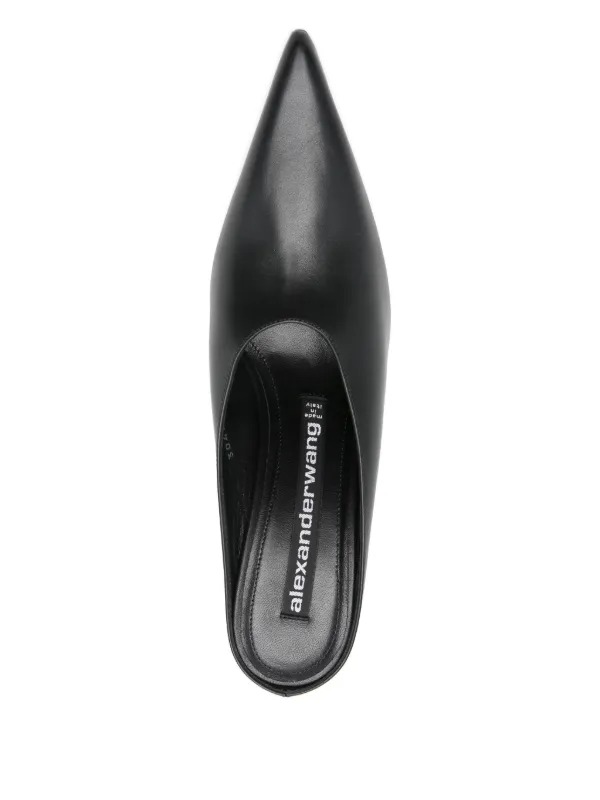 alexander wangヒール Alexander Wang Boomerang 105mm ミュール | ブラック | FARFETCH JP