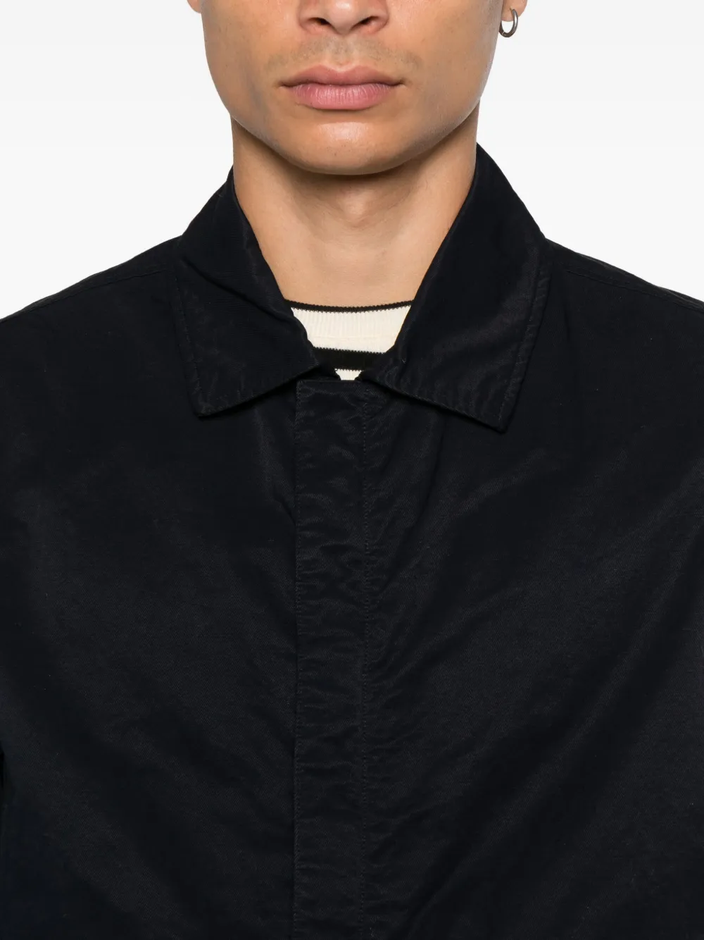 C.P. Company Shirtjack met detail Blauw