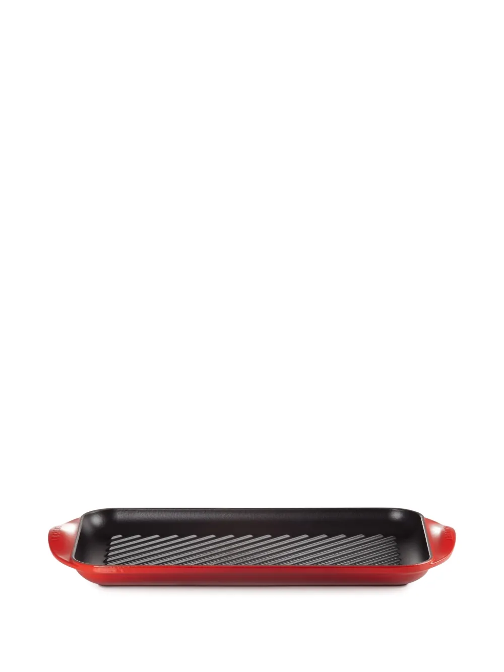 Le Creuset Extra-wide Iron Grill (40cm) In Red